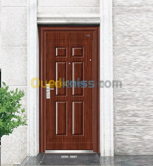 Porte blindé métallique GEM-S007
