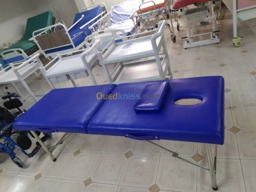 Table massage pliante chromé 