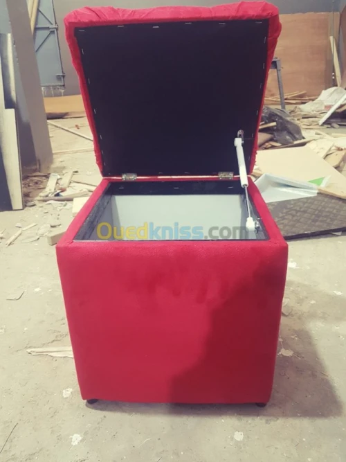 Pouf  coffret  40x40