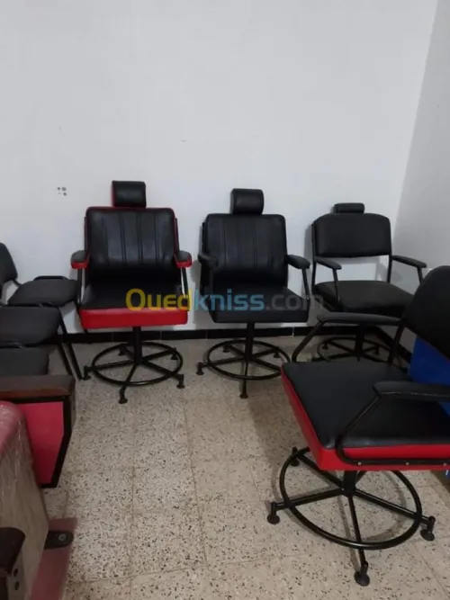 chaises coiffure
