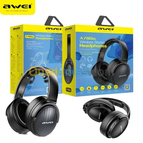 Casque bluetooth 5.0 AWEI A780BL