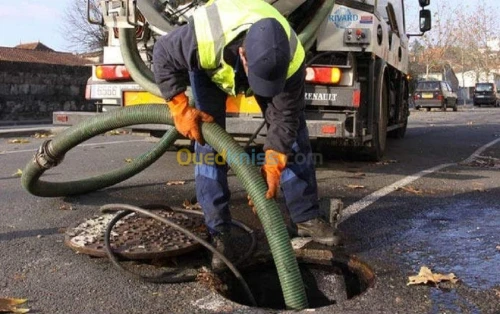 Service Débouchage D'assainissement curage vidange  