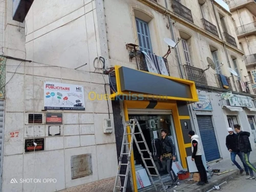 Installation de façades en Alucoband 