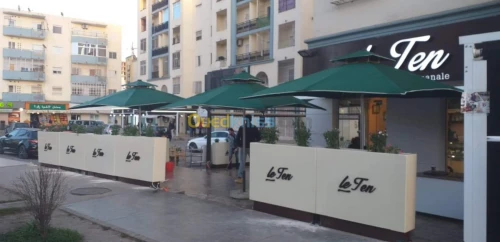 Fabrication parasols 