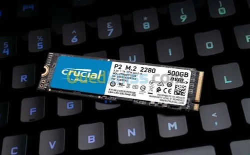 SSD Crucial P2 P5 M.2 PCIe NVMe 500 Go