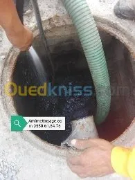 Débouchage d'assainissement nettoyage 