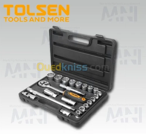CAISSE DE DOUILLE 1/2 22PCS 