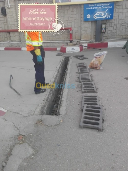 Débouchage vidange curage canalisation