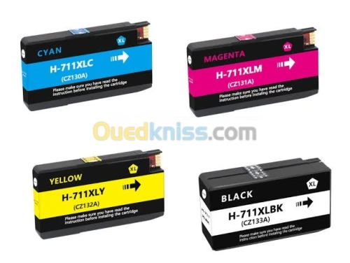 cartouche hp 711 xl compatible (hp t520)