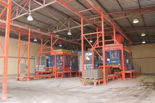 Machine de fabrication de pavée
