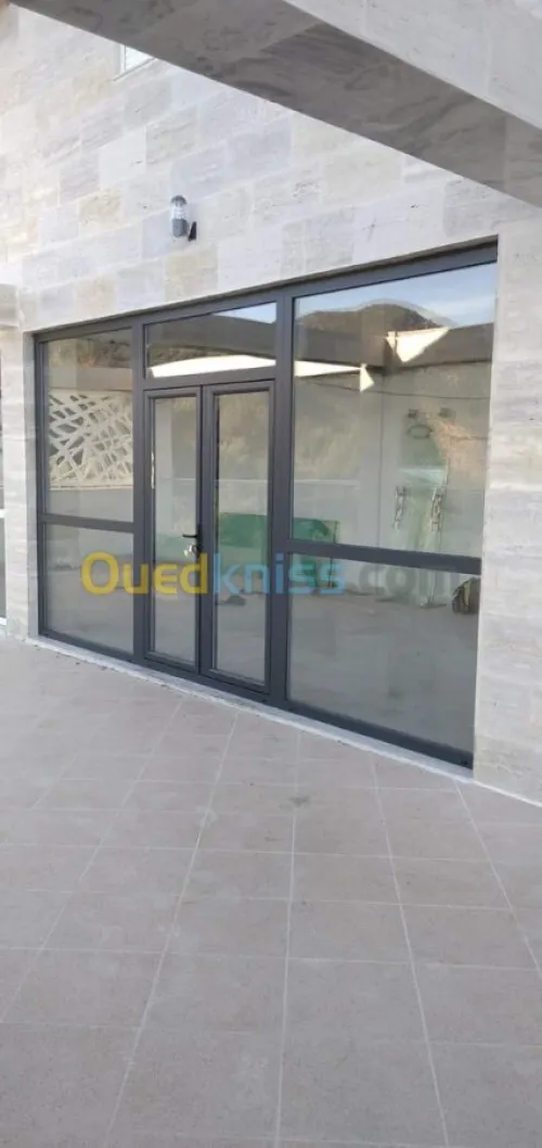 menuisrie  aluminium pvc 