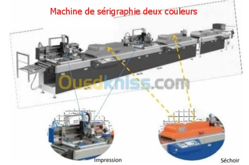 Machine De sérigraphie Deux Couleurs