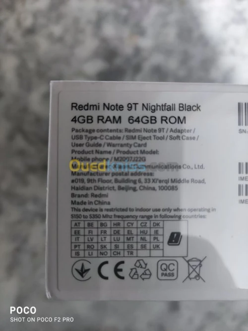 Xiaomi Redmi Note 9T 5G