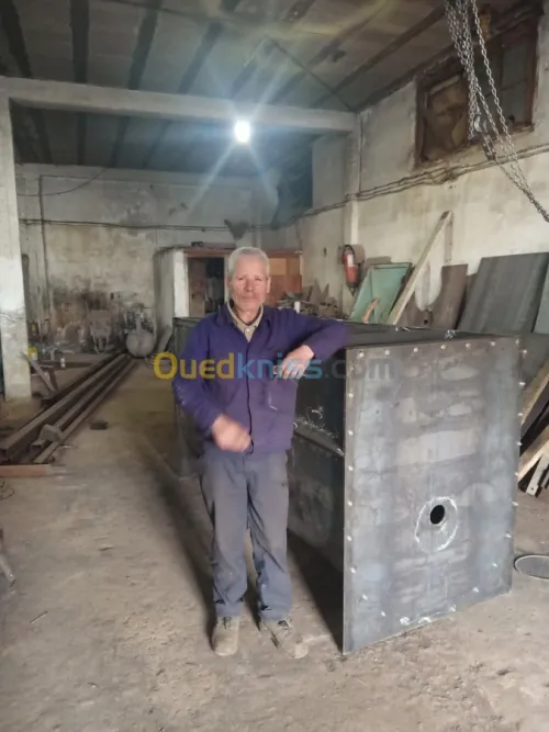 Fabrication de machines Enduie