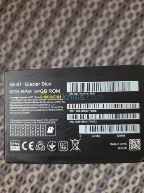 Xiaomi Redmi mi9t (k20)