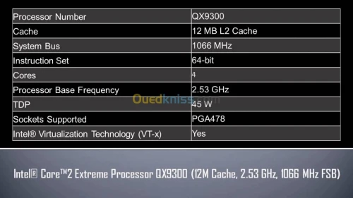 Processeur Intel® Core™2 Extreme QX930