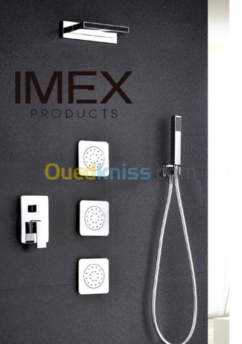 Colonne de douche et robinetterie IMEX