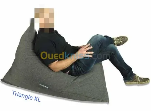 Morih pouf model triangle XXL & XL