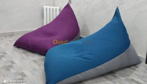 Morih pouf model triangle
