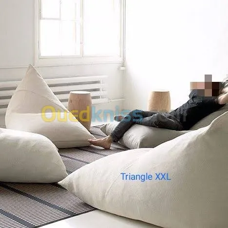 Morih pouf model triangle