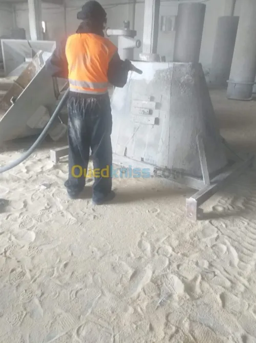 Sablage industriel