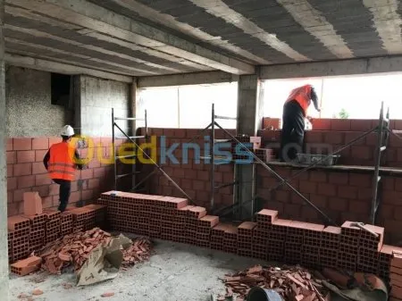Entreprise de travaux batiment 