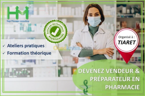 Vendeur & Préparateur en Pharmacie