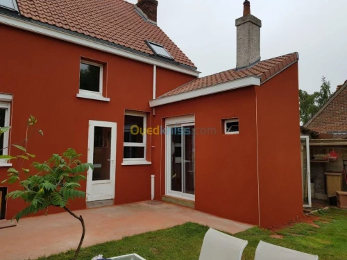 MONOCOUCHE ET PLATRE PROJETE