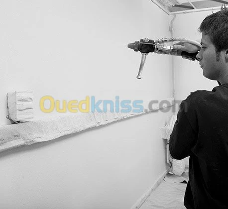 MONOCOUCHE ET PLATRE PROJETE