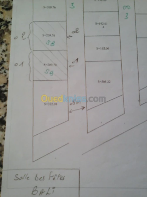Vente Terrain Tlemcen Tlemcen