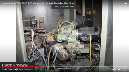 Machine transfert rotative d'occasion