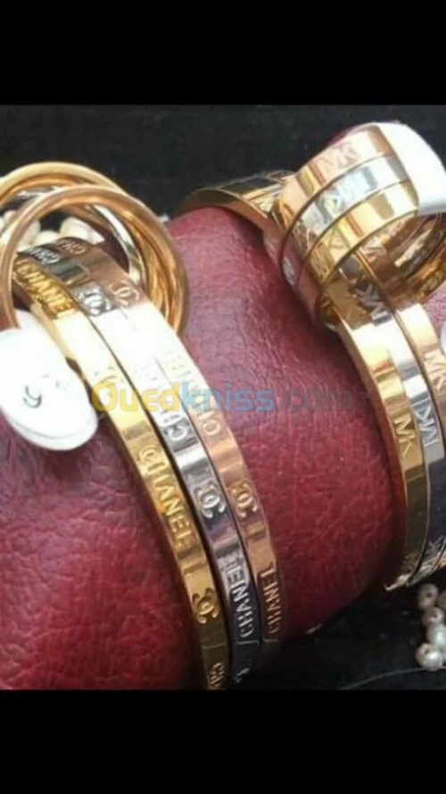 Bracelets avec bagues
