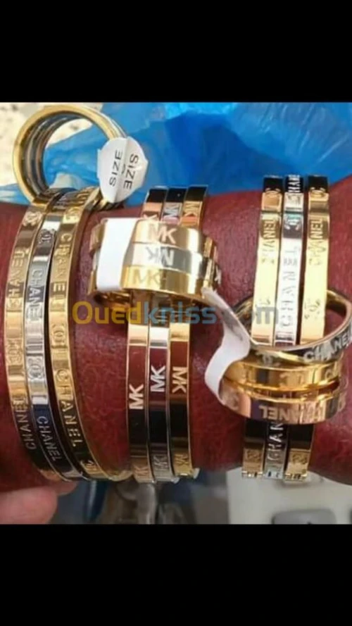 Bracelets avec bagues
