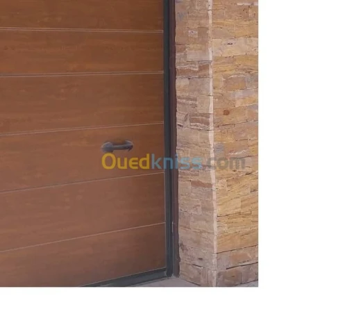 Fabrication et pose Porte Sectionnelle