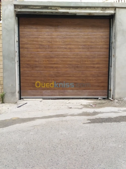 Fabrication et pose Porte Sectionnelle