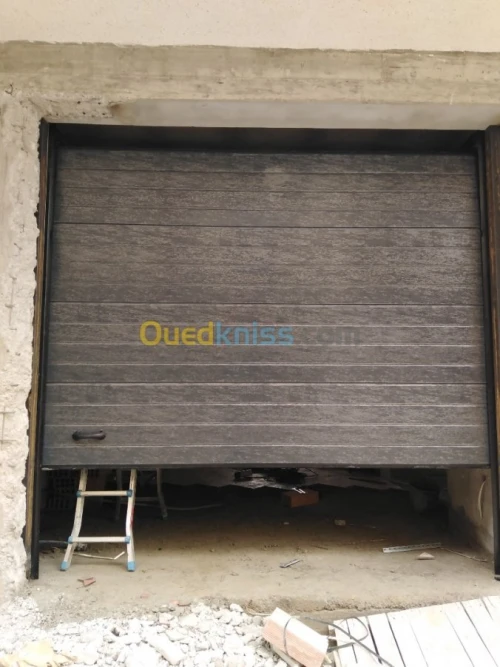 Fabrication et pose Porte Sectionnelle