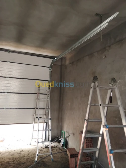 Fabrication et pose Porte Sectionnelle