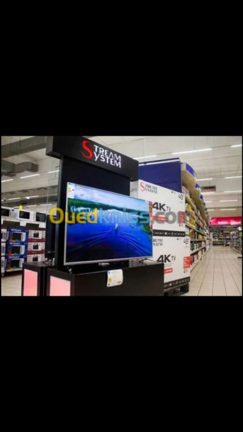Téléviseur stream système 5 ans garant