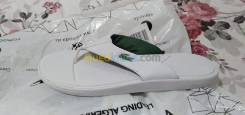 Claquette Lacoste homme original