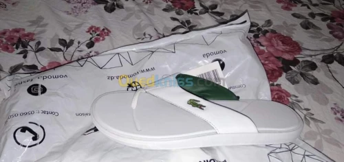 Claquette Lacoste homme original
