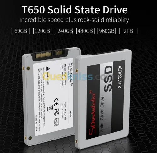 Disque dur SSD haute qualité