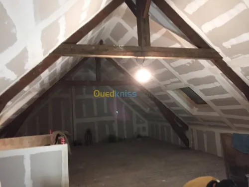 Décoration maison placo plat: ba13/PVC