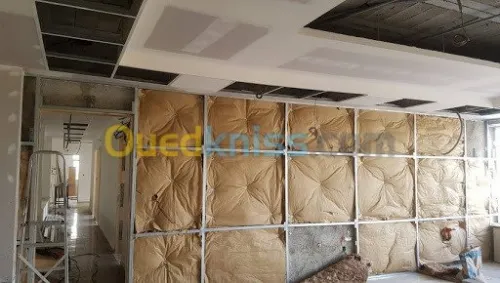 Décoration maison placo plat: ba13/PVC
