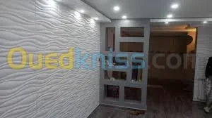 Décoration maison placo plat: ba13/PVC