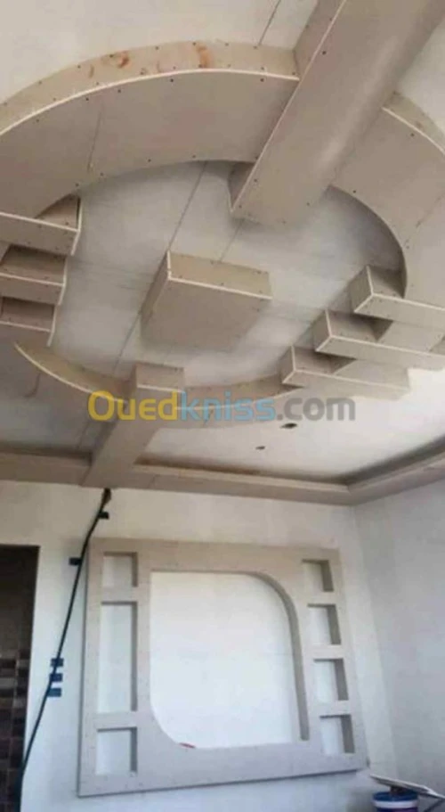 Décoration maison placo plat: ba13/PVC