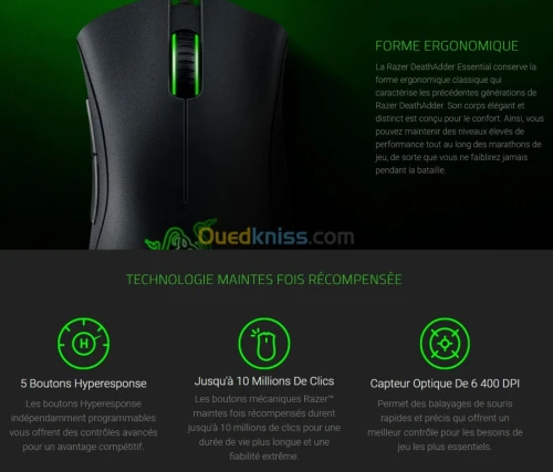 Razer Deathadder Essential Gaming 