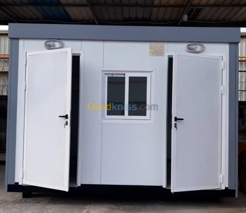 Poste de Garde+Sanitaire (3.5*2.5)m 