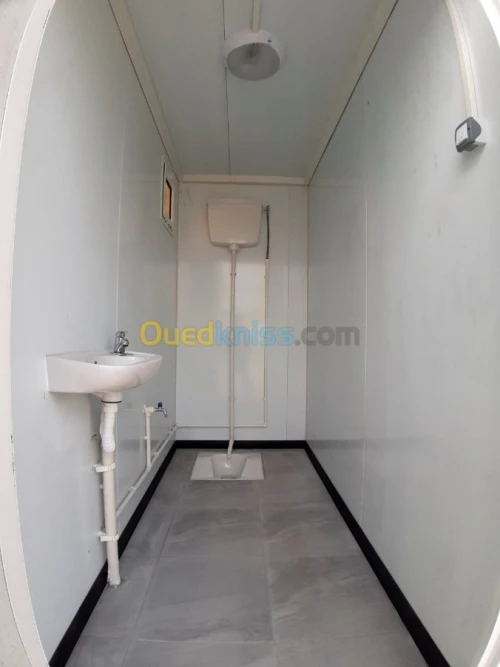 Poste de Garde+Sanitaire (3.5*2.5)m 