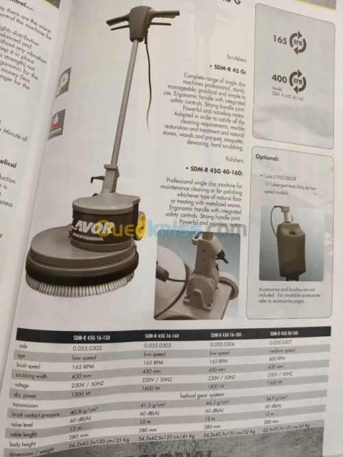 Monobrosse LAVOR SDM R 45G