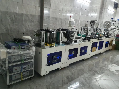 Machines de fabrications des bavettes.